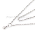 Fancy latest stainless steel necklace chains design,crafts with silver chains